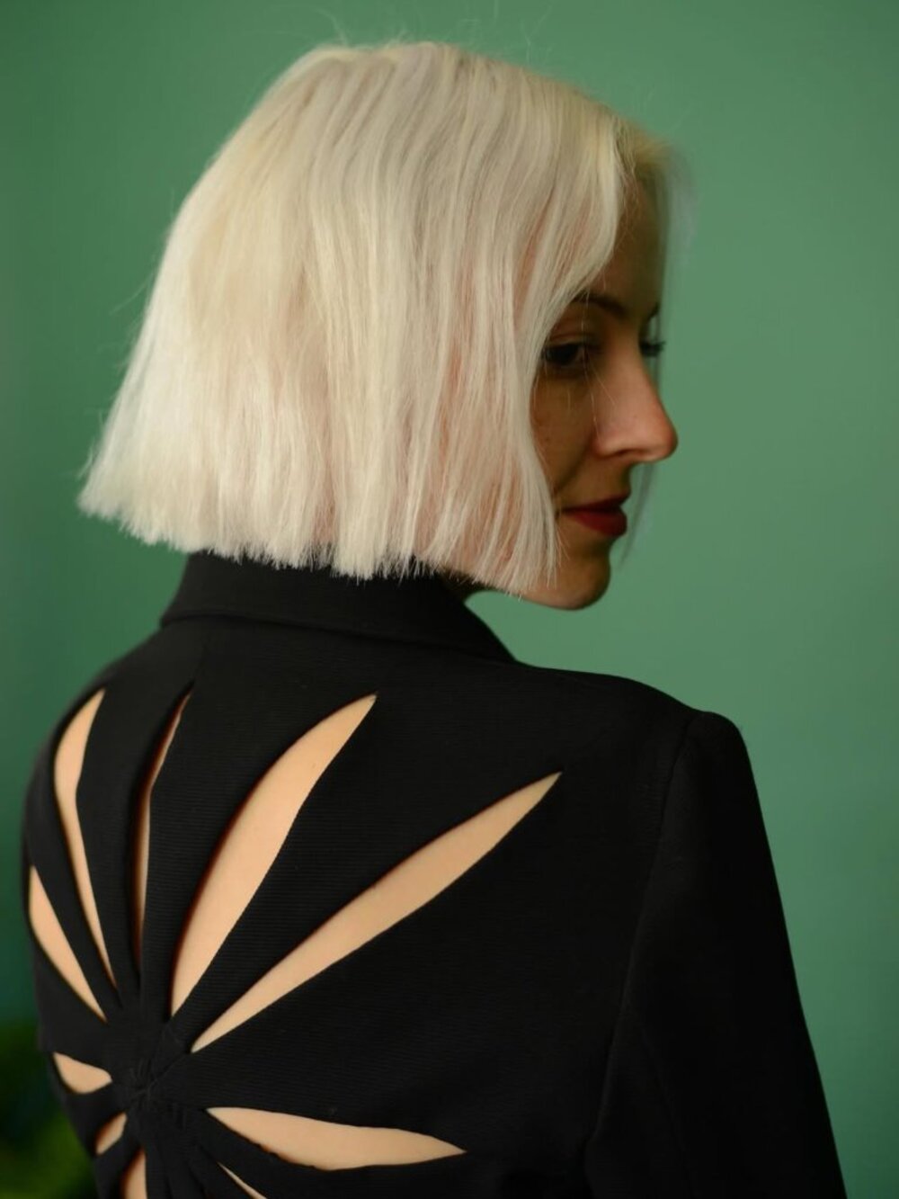 ISO Romeo Gigli Cut Out Blazer